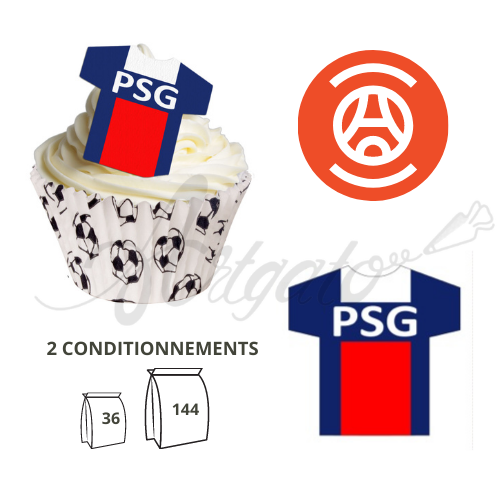 3 rubans alimentaires azyme logo officiel du Paris St Germain