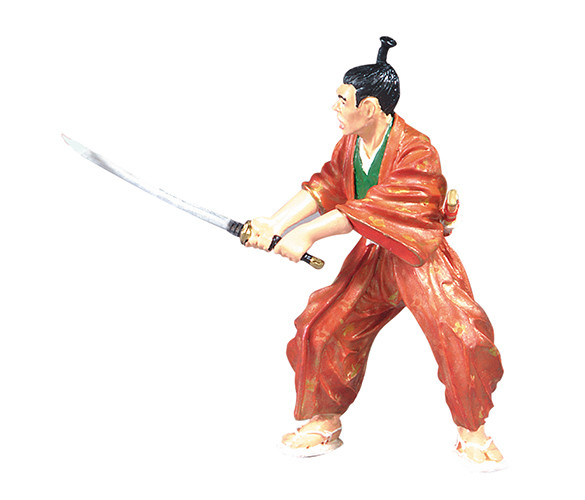 Figurine Anniversaire Samourai Kimono Artgato