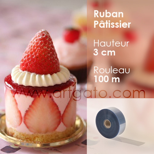 Rouleau Rhodoïd Pâtisserie PVC