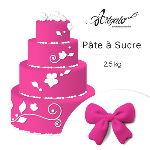 FunCakes Pâte à Sucre Multipack Palette Rose blanc, rose pastel, rose doux,  joli rose, rose vif 5 x 100 g : : Epicerie