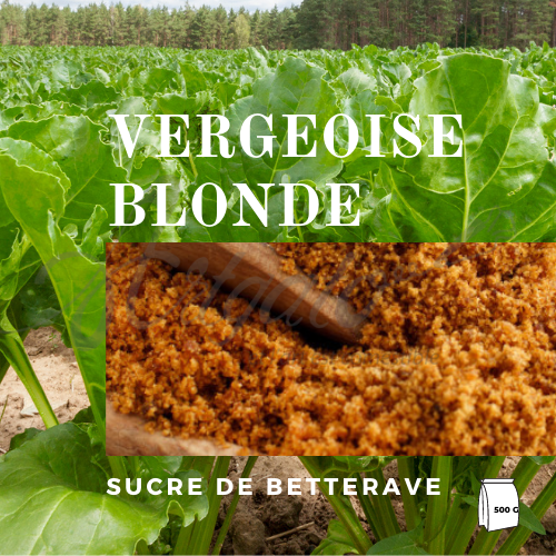 Sucre Vergeoise blonde - 500g
