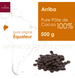 Couverture Pastilles Chocolat Arriba Équateur 100%