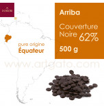 Couverture Chocolat Noir - Arriba 62%