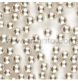 Perles en Sucre - Argent - 8,5mm