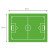 Décor de Gâteau | Sport - Terrain de Football, Plaque Azyme 20 x 30 cm