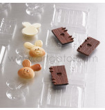 CHOCOLATE MOULD, 30 x 40 cm | Bunny House Accessories - Pack of 5 