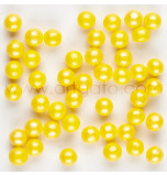 Shimmer Sugar Pearls | Yellow - 370 g Jar