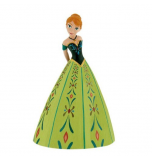 Birthday Figurine | Frozen - Princess Anna in Green Dress