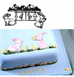 Patchwork Cutters® EMBOSSING CUTTER | Rabbit and Chick Set
