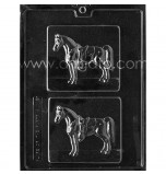 CHOCOLATE (Candy) MOULD | Horse Plaques 